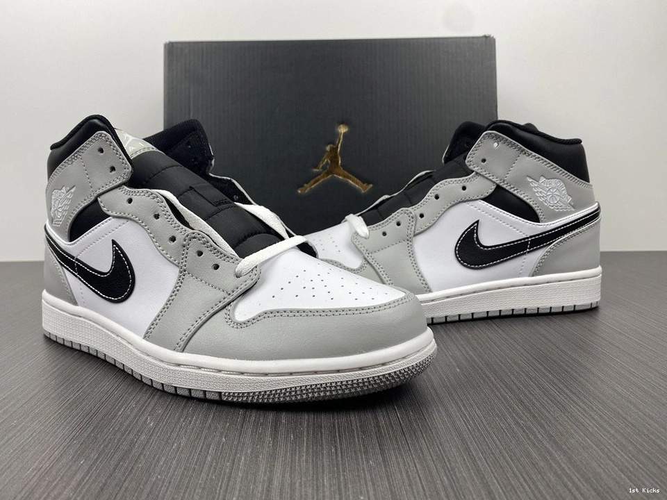 Jordan Smoke 1 Grey 554724-078 Air Mid Light 1115